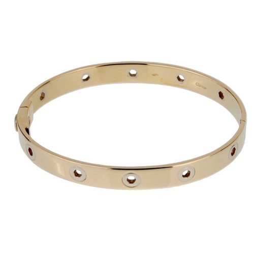 Cartier Vintage Love Series 18k Yellow Gold Bangle Bracelet