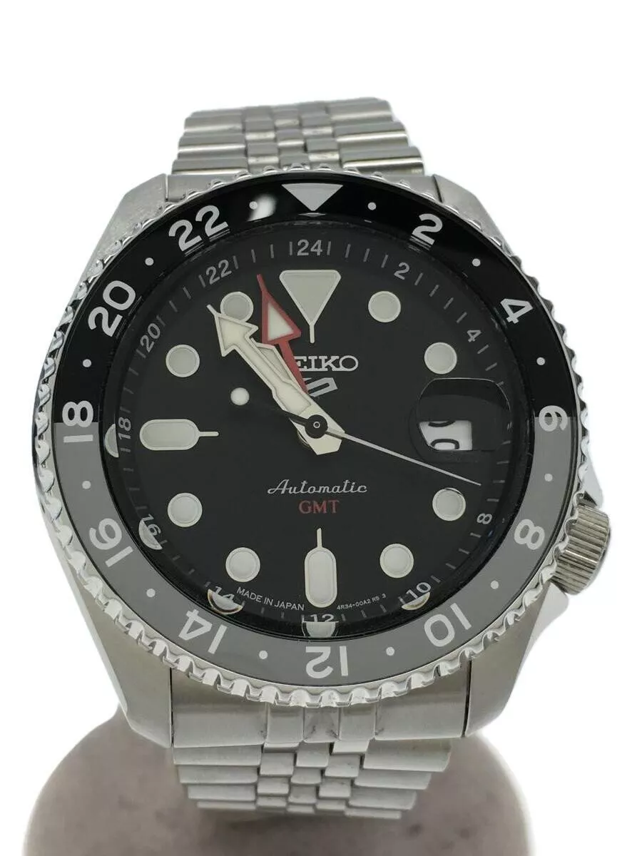 SEIKO 5 Sports SBSC001 SKX Sports Style GMT Mechanical Automatic Watch Men's