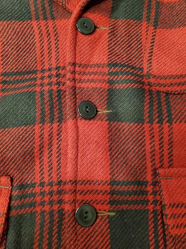 Ralph Lauren RRL Red Black Plaid Wool Sportcoat Jacket Blazer New $1200, Size M - Picture 4 of 10