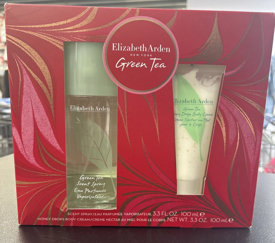 Juego de 100 ml crema corporal en spray/gotas de miel con aroma a té verde Elizabeth Arden Foto 2 de 4