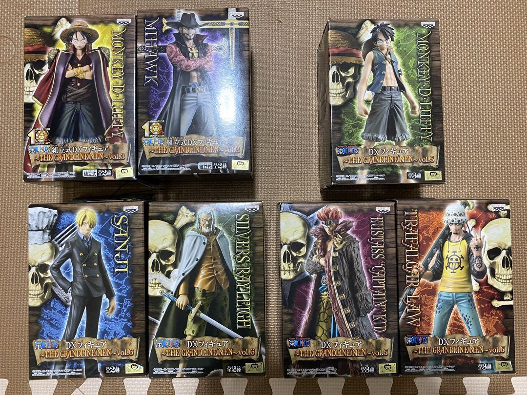 ONEPIECEDXフィギュア～THE GRANDLINE MEN ～7個セット ONEPIECEDXフィギュア～THE GRANDLINE MEN ～7個セット