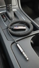 Bluetooth Car Kit, Aux to Bluetooth 6.0 Adapter, 3.5mm, USB, Microphone
