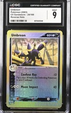 2003 POKEMON EX SANDSTORM #24 UMBREON-REVERSE FOIL CGC 9 Mint on eBay