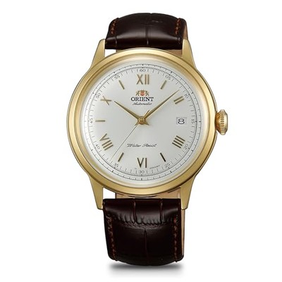 ORIENT Uhr Bambino Automatik SAC00007W0 Herren weiß silber NEU
