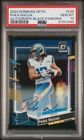 2023 Donruss Optic Puka Nacua Black Pandora Auto PSA 10 /25 Rated Rookie RC #238Opens in a new window or tab