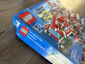 Lego City Fire Station (7945)  w/ Manuals and Box SOLD AS IS PLEASE READ