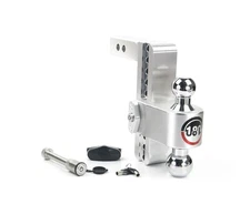 Weigh Safe CTB82KA Aluminum Adjustable Drop Hitch 8" for 2.5" Receiver