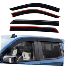 Low Profile Window Rain Guards for Silverado/GMC Sierra 2019-2026