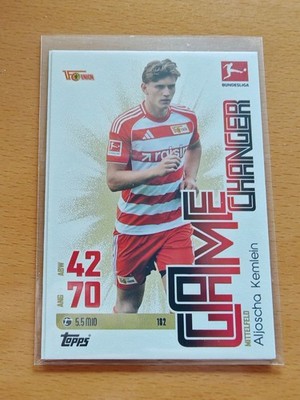 Topps Match Attax Bundesliga 25/26 Aljoscha Kemlein Game Changer 182 1.FC Union 