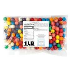 Gumballs for Gumball Machine, 0.5 Inch Mini Gumballs, 280 Count (Pack of 1)