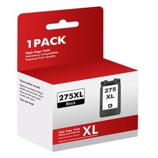 PG-275XL Black Ink Cartridge for Canon 275 Black Ink Pixma TS3722 TS3522 TR4720