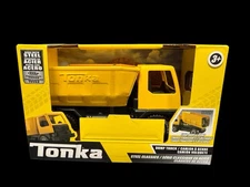 TONKA DUMP TRUCK haul yellow MEDIUM size STEEL CLASSICS steel -New