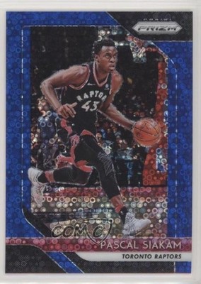 2018-19 Panini Prizm Fast Break Blue Prizm 49/175 Pascal Siakam #83 06qh