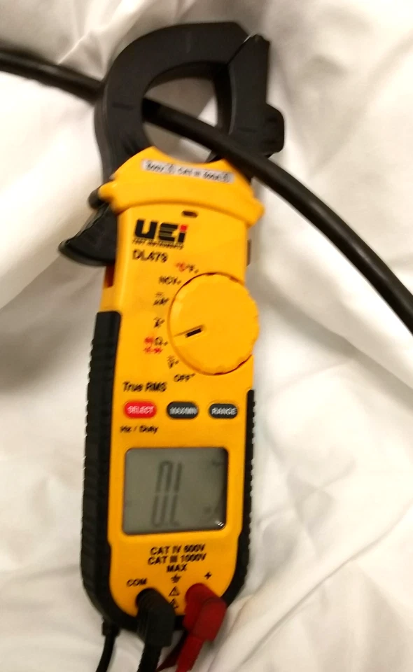 UEI  DL479 True RMS Multimeter W/ probes and clamp - Image 4 of 4