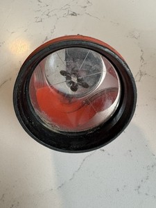 Red Single Prism Surveying Equipment