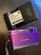 FUJI FINEPIX Z80 PURPLE 14MP WITH EXCELLENT++ TESTED Digital Pocket Camera SMALL
