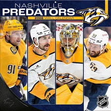 Turner Licensing,  NHL Nashville Predators 2026 Wall Calendar, 12'' X 12'', 12-M