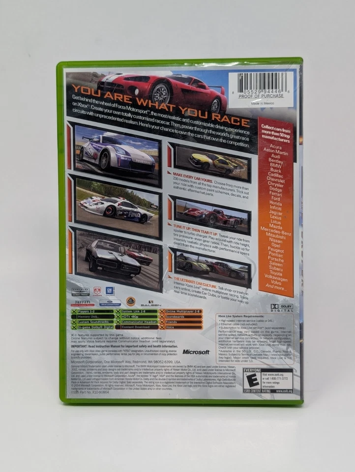Forza Motorsport (Microsoft Xbox) - CIB Complete - Image 2 of 3
