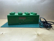 LEGO LG11005 Radio Portable CD, AM/FM,  AUX Boombox - Green / CD NEEDS REPAIR