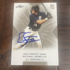 ELI SERRANO III 2021 LEAF PERFECT GAME 