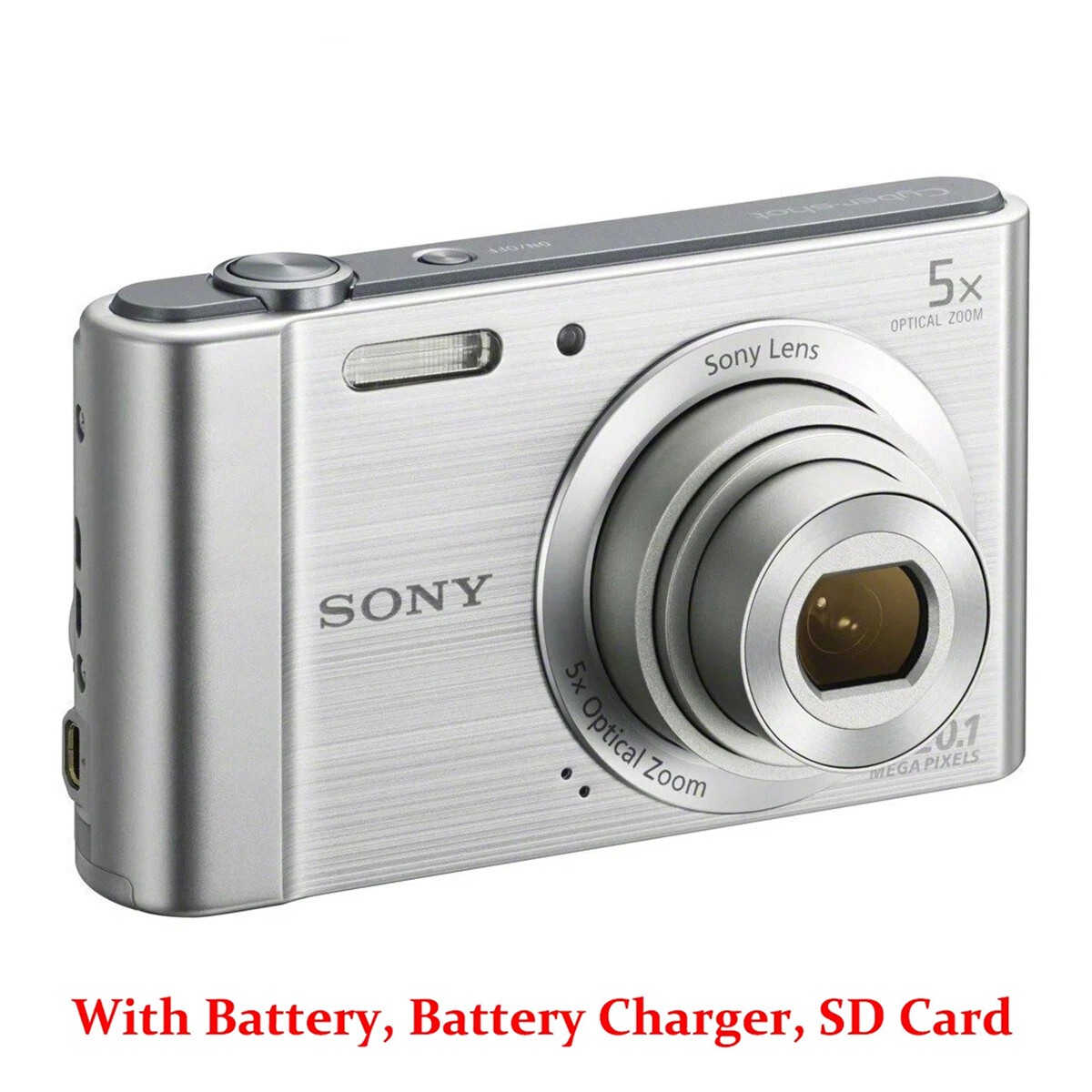 Sony Cyber-shot DSC-W800 Digital Camera 20.1 MP f/6.4 5x Optical