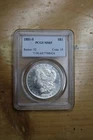 1881 - S Morgan Silver Dollar $1 PCGS MS63