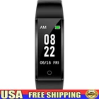 Fitness Watch Pedometer Tracker Long Battery Life Easy Setup No App Needed New