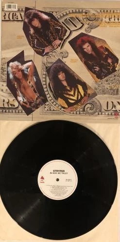 Stryper - In God We Trust (LP, 1988 Enigma, Canada, D1-73317) - Image 2 of 3