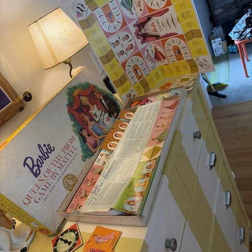 Vintage The Barbie Game Queen of the Prom Original 1963 Mattel RARE