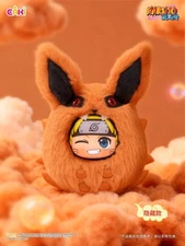 Original EAKI Naruto Cute Dudu Plush Toy Confirm Blind Box Uzumaki Naruto Hidden