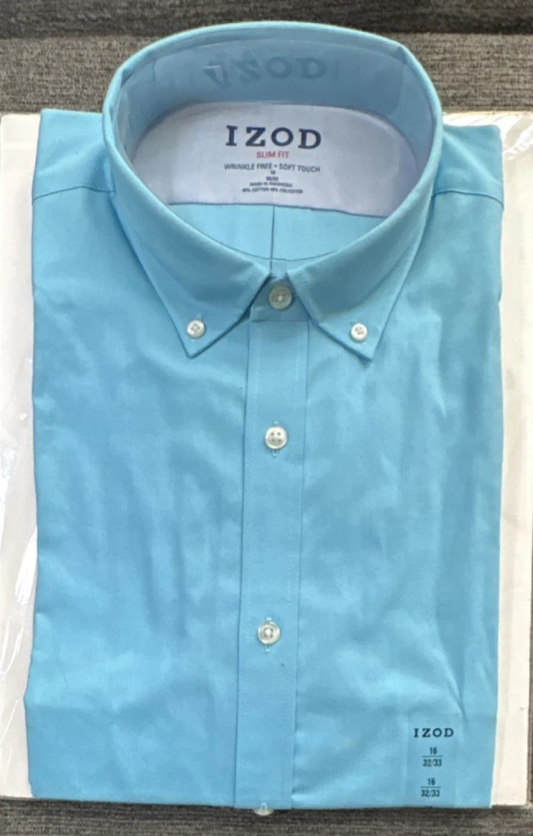 IZOD Slim Long Sleeve Dress Shirts for Men for sale | eBay