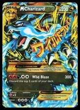 M Charizard EX (X) 108/106 Secret Rare Holo XY Flashfire Pokémon Card