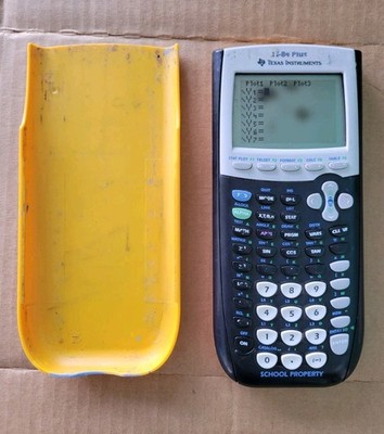 Texas Instrument TI 84 Plus Graphing Calculator 