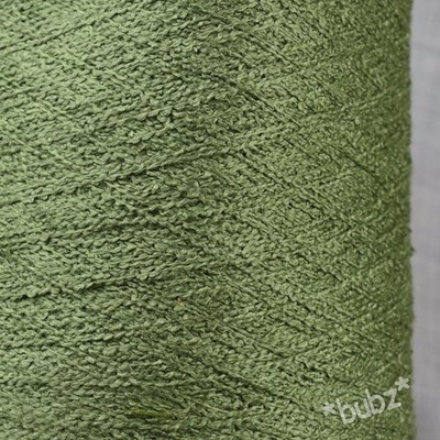 REINE SEIDE GARN 200g KONE LAUB GRÜN 3-FÄDIG MASCHINENSTRICKEN & WEBEN FILIGRAN