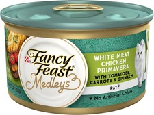 Purina Fancy Feast Pate Wet Cat Food, 3 Ounce (Pack of 24), Chicken Primavera  8.22 per gallon