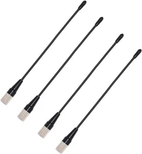 4 PCS Replacement Whip Antenna for Shure UR1 UR5 UR1M P9R P9RA P10R ULXD1 QLX...