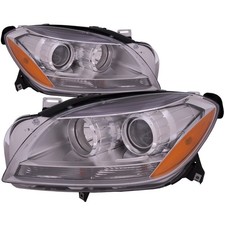 Headlight Halogen Capa Certified Left Right Pair For 2012 Mercedes-benz Ml350