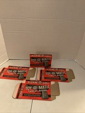 Vintage Toy-O-Matic Target Pistol Box Lot Of 4 Empty Box Only