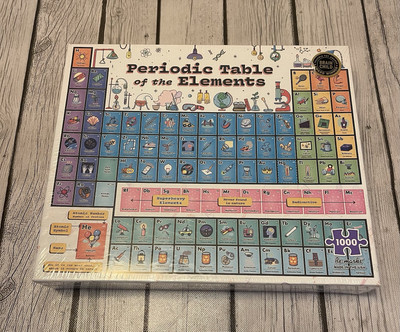 New Re-Marks Periodic Table Of Elements Jigsaw Puzzle 1000 Piece Science Puzzle