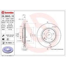 Disque de frein Mercedes VANEO
