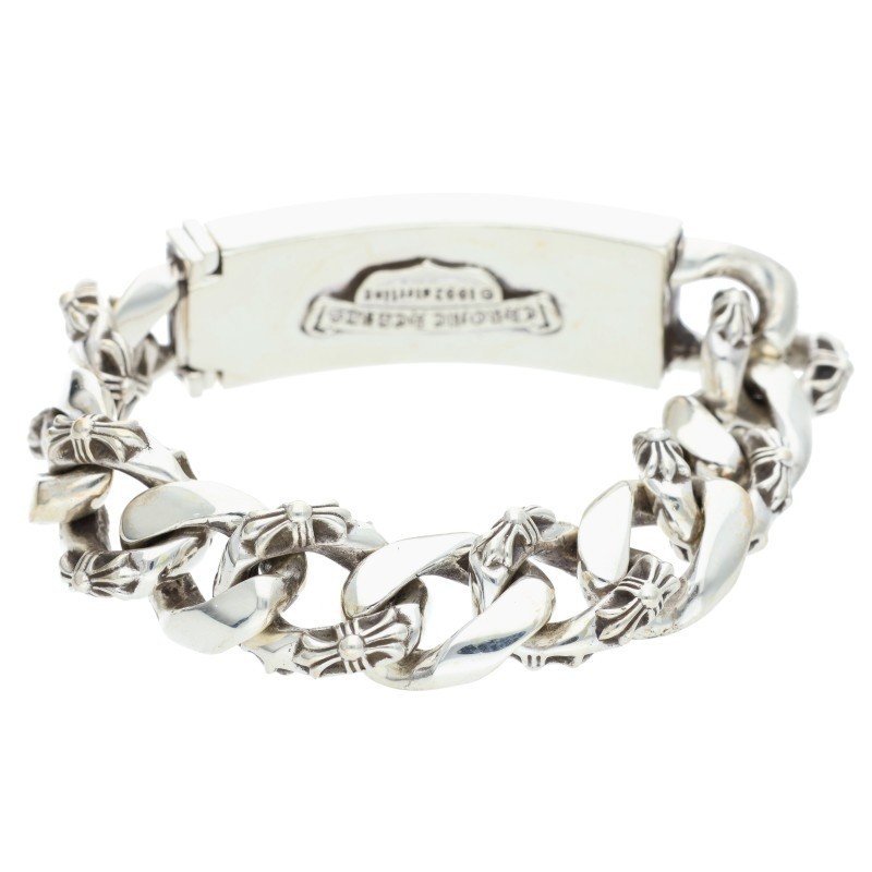 Chrome Hearts Silver bracelet ID FLORAL CRS/Floral ID Fancy thumbnail 4