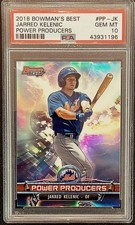 2018 Bowman's Best Power Producers Jarred Kelenic #PP-JK Graded PSA 10