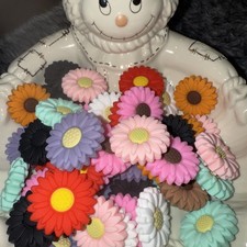 Daisy Focal Beads Silicone
