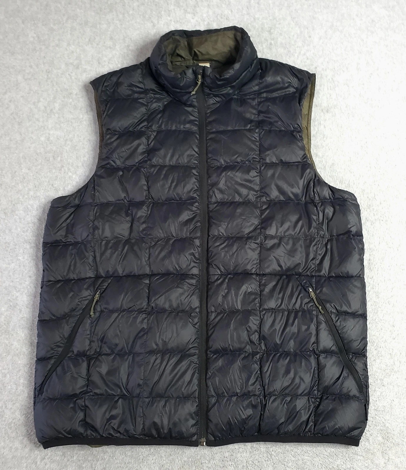 REI Co-op Vest Mens Large Black 650 Down Vest 2.0 Puffer Lightweight Outdoor