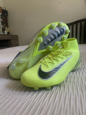 Nike Mercurial Superfly 10 Elite AG Soccer Cleats Volt HF7876-700 Size 10