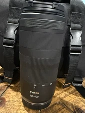 Canon RF 100-400mm f/5.6-8 USM Mirrorless Camera Lens with Caps