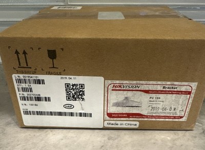 Hikvision Pendant Cap for Dome Camera, 155mm, White,  PC155 New Factory Sealed. 
