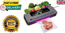 NEW Vacuum Food Sealer Automatic Manual Sealer Dry Wet Pack Machine with 10 Bags
