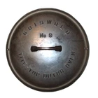 Vintage Griswold #9 Cast Iron Tite Top Dutch Oven Lid Low Dome Large Logo