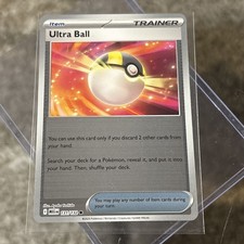 Ultra Ball 131/132 Me01: Mega Evolution Reverse Holo Pokemon Trainer Card